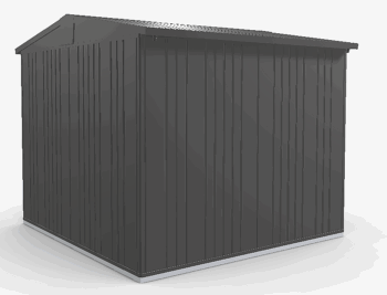 Biohort Záhradný domček BIOHORT Europa 4 - 244 × 228 cm (tmavo šedá metalíza)