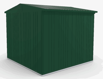Biohort Záhradný domček BIOHORT Europa 4 - 244 × 228 cm (tmavo zelená)