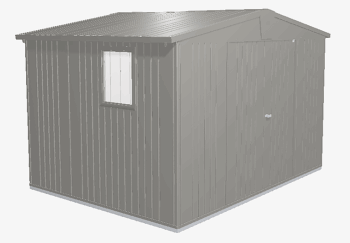 Biohort Záhradný domček BIOHORT Europa 5 - 316 × 228 cm (sivý kremeň metalíza)