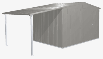 Biohort Záhradný domček BIOHORT Europa 5 - 316 × 228 cm (sivý kremeň metalíza)