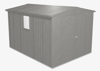 Biohort Záhradný domček BIOHORT Europa 6 - 244 × 300 cm (šedý kremeň metalíza)