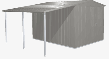 Biohort Záhradný domček BIOHORT Europa 6 - 244 × 300 cm (šedý kremeň metalíza)