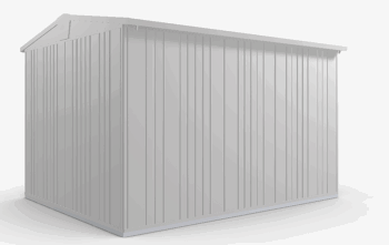 Biohort Záhradný domček BIOHORT Europa 6 - 244 × 300 cm (strieborná metalíza)