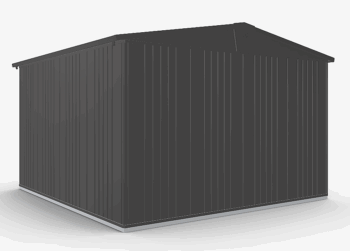 Biohort Záhradný domček BIOHORT Europa 7 - 316 × 300 cm (tmavo šedá metalíza)