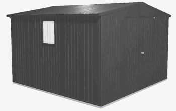 Biohort Záhradný domček BIOHORT Europa 7 - 316 × 300 cm (tmavo šedá metalíza)