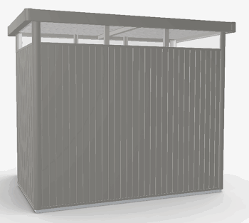 Biohort Záhradný domček BIOHORT Highline H1 275 × 155 cm (sivý kremeň metalíza)