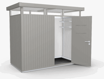 Biohort Záhradný domček BIOHORT Highline H1 275 × 155 cm (sivý kremeň metalíza)