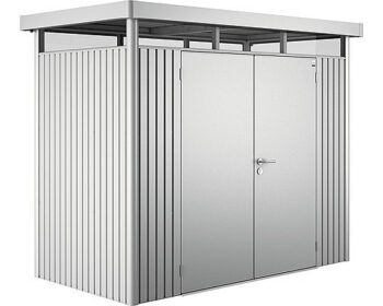 Biohort Záhradný domček BIOHORT Highline H1 duo 275 × 155 cm (strieborná metalíza)