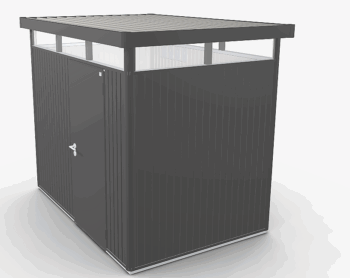 Biohort Záhradný domček BIOHORT Highline H2 275 × 195 cm (tmavo šedá metalíza)