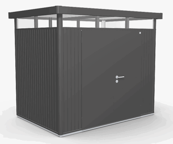 Biohort Záhradný domček BIOHORT Highline H2 duo 275 × 195 cm (tmavo šedá metalíza)