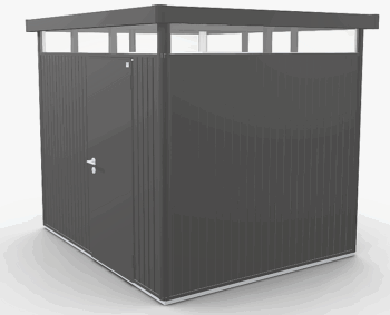 Biohort Záhradný domček BIOHORT Highline H3 275 × 235 cm (tmavo šedá metalíza)