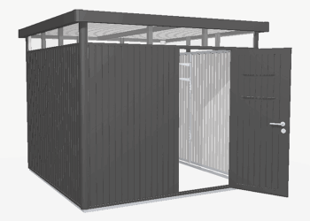 Biohort Záhradný domček BIOHORT Highline H4 275 × 275 cm (tmavo šedá metalíza)