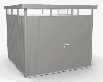 Biohort Záhradný domček BIOHORT Highline H4 duo 275 × 275 cm (sivý kremeň metalíza)