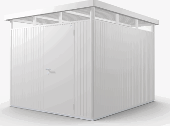Biohort Záhradný domček BIOHORT Highline H5 275 × 315 cm (strieborná metalíza)