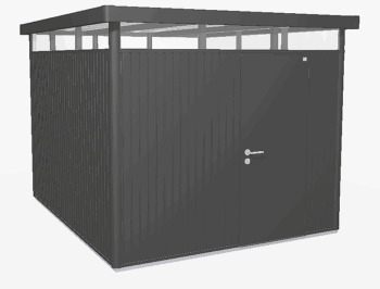Biohort Záhradný domček BIOHORT Highline H5 275 × 315 cm (tmavo šedá metalíza)