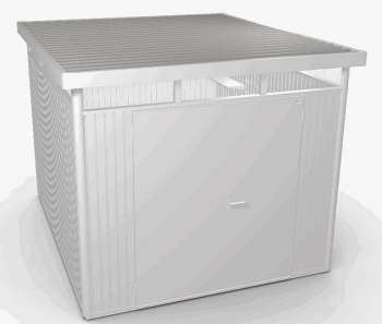 Biohort Záhradný domček BIOHORT Highline H5 duo 275 × 315 cm (strieborná metalíza)