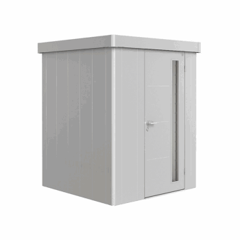 Biohort Záhradný domček BIOHORT Neo 1A 180 × 180 cm (strieborná metalíza)