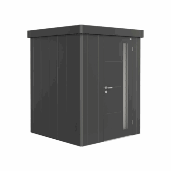 Biohort Záhradný domček BIOHORT Neo 1A 180 × 180 cm (tmavo šedá metalíza)