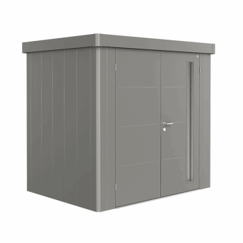 Biohort Záhradný domček BIOHORT Neo 1B duo 236 × 180 cm (sivý kremeň metalíza)