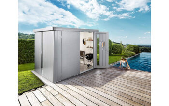 Biohort Záhradný domček BIOHORT Neo 1B duo 236 × 180 cm (tmavo šedá metalíza)