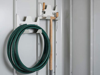 Biohort Záhradný domček BIOHORT Neo 2B duo 236 × 236 cm (sivý kremeň metalíza)