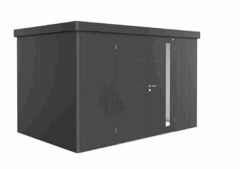 Biohort Záhradný domček BIOHORT Neo 2D duo 348 × 236 cm (tmavo šedá metalíza)