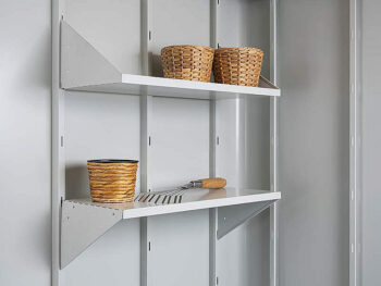Biohort Záhradný domček BIOHORT Neo 3B duo 236 × 292 cm (tmavo šedá metalíza)