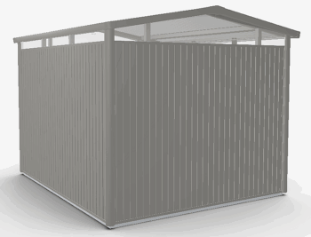 Biohort Záhradný domček BIOHORT Panorama P5 duo 273 × 318 cm (sivý kremeň metalíza)