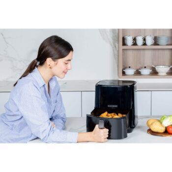 Black+Decker BXAF5000E Teplovzdušná fritéza, čierna