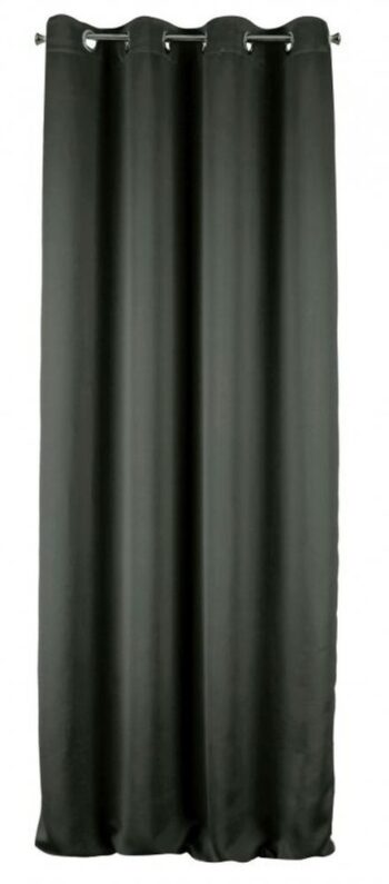 Blackout záves v grafitovej farbe Dĺžka: 250 cm