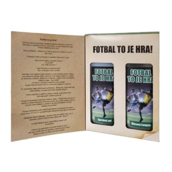 Bohemia Gifts Kozmetická sada kniha - Pre futbalistu