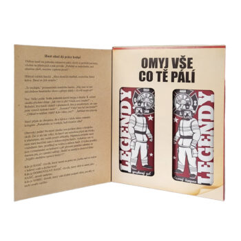 Bohemia Gifts Kozmetická súprava kniha - Pre hasičov