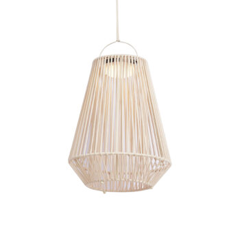 Bohemian stolná lampa béžová vrátane LED 3-stupňové stmievanie IP54 solárne nabíjanie - Duca