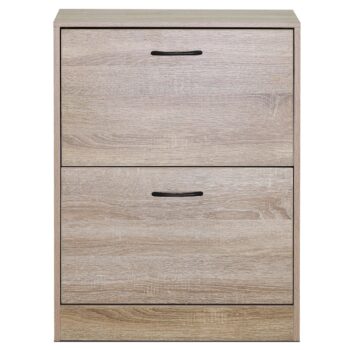 Botník s priehradkami G1014 OAK, dub, 2 poschodia