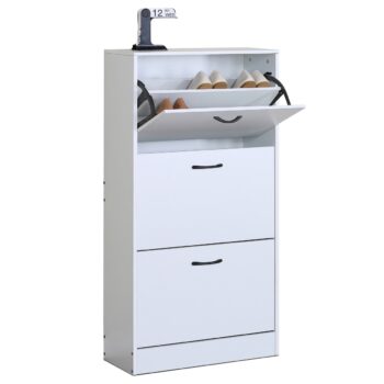 Botník s priehradkami G1016 WT, biela