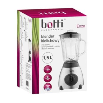 Botti Sklenený mixér Enzo 1,5 l