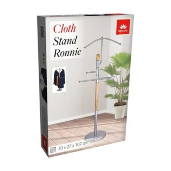 Brilanz Stojan na šaty RONNIE 46 x 27 x 107 cm, svetlohnedá