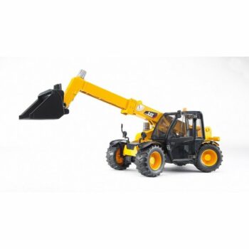 Bruder 02141 CAT nakladač Caterpillar s teleskopickým ramenom, 1:16