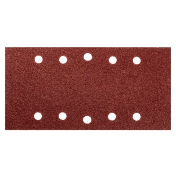Brúsny papier na suchý zips 115 x 230 mm, K40, 5 ks, s otvormi 54H001 GRAFIT