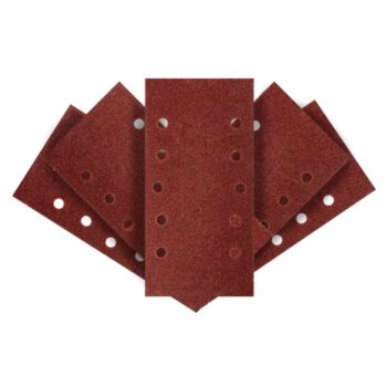 Brúsny papier na suchý zips 115 x 230 mm, K40, 5 ks, s otvormi 54H001 GRAFIT