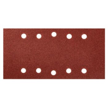 Brúsny papier na suchý zips 115 x 230 mm, K80, 5 ks, s otvormi 54H003 GRAPHITE