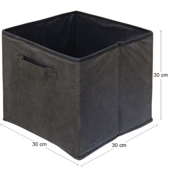 NABBI Catamo skladací úložný box čierna – Obrázok 2