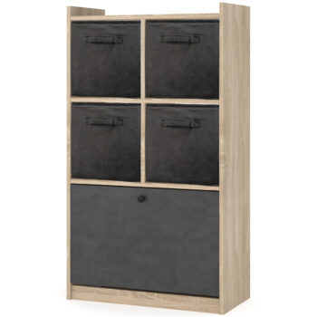 Skladací úložný box Catamo v čiernej farbe je praktickým a štýlovým doplnkom do každého interiéru. Tento moderný box je ideálny pre uchovávanie rôznych predmetov, čím pomáha udržiavať poriadok v domácnosti.