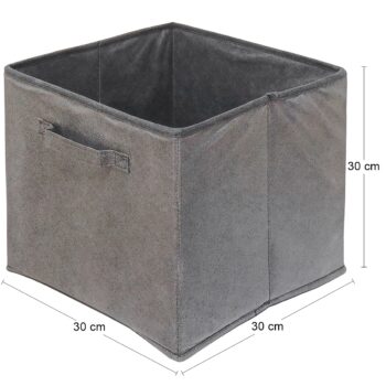 NABBI Catamo skladací úložný box sivá – Obrázok 2