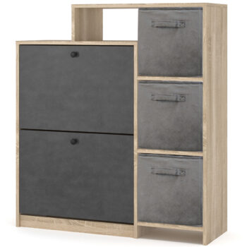 Skladací úložný box Catamo v sivej farbe je praktickým a štýlovým doplnkom do každého interiéru. Tento moderný box je ideálny pre ukladanie rôznych predmetov, čím pomáha udržiavať poriadok v domácnosti.