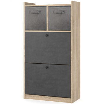 NABBI Catamo skladací úložný box sivá – Obrázok 5