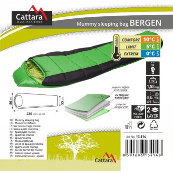 CATTARA BERGEN 0 °C spací vak