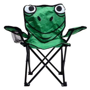 CATTARA FROG malá skladacia kempingová stolička zelená