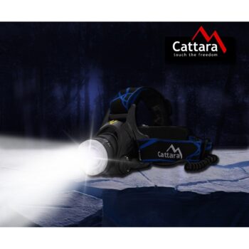CATTARA čelovka LED 570lm ZOOM