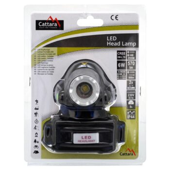 CATTARA čelovka LED 570lm ZOOM
